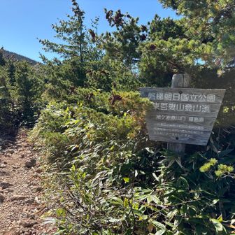 東吾妻山登山口