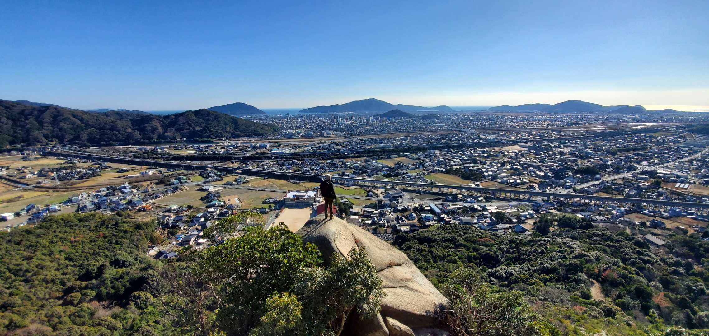 天徳寺コース入口-石船山-右田ヶ岳 往復コースの写真