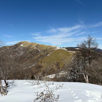 目指す『三峰山』