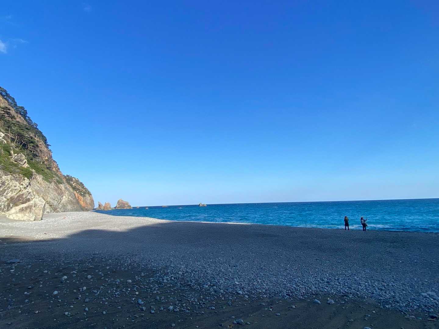 漉磯海岸登山口-赤平-霞露ヶ岳 往復コースの写真