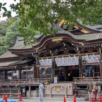 改めて、大神神社の拝殿
先ほどは失礼しました