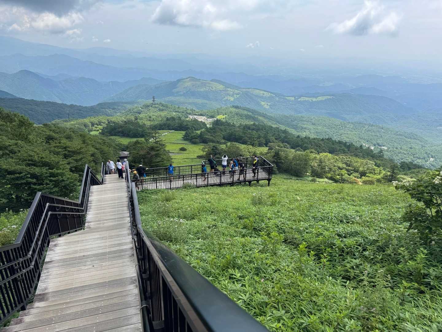 途中にも展望スポットあり