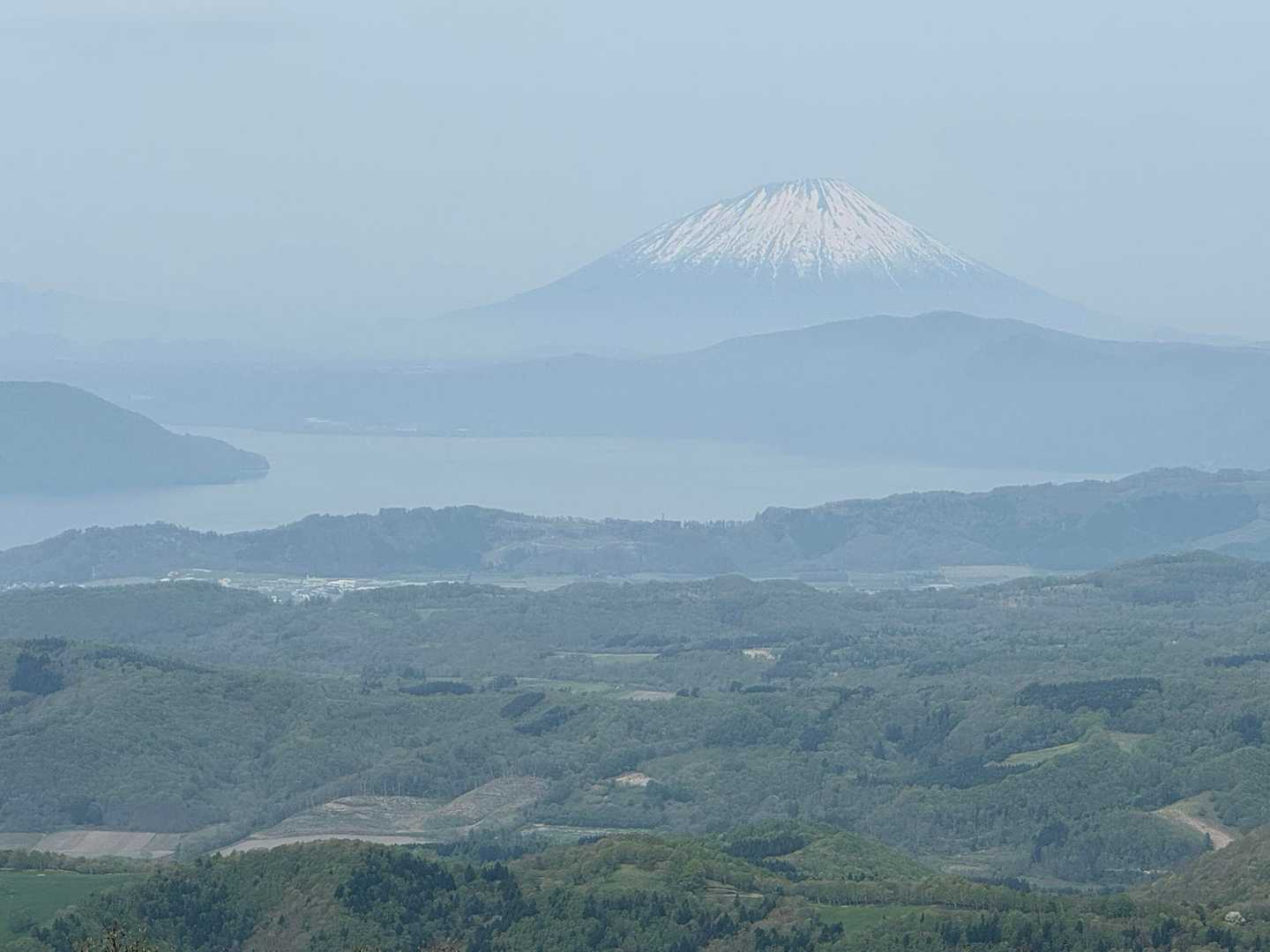 羊蹄山見える見える🥹