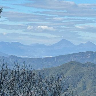 別府アルプスから順に海側へ📱