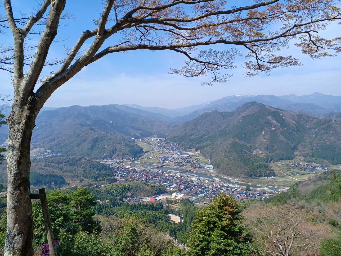 影石城址からの眺め☀️