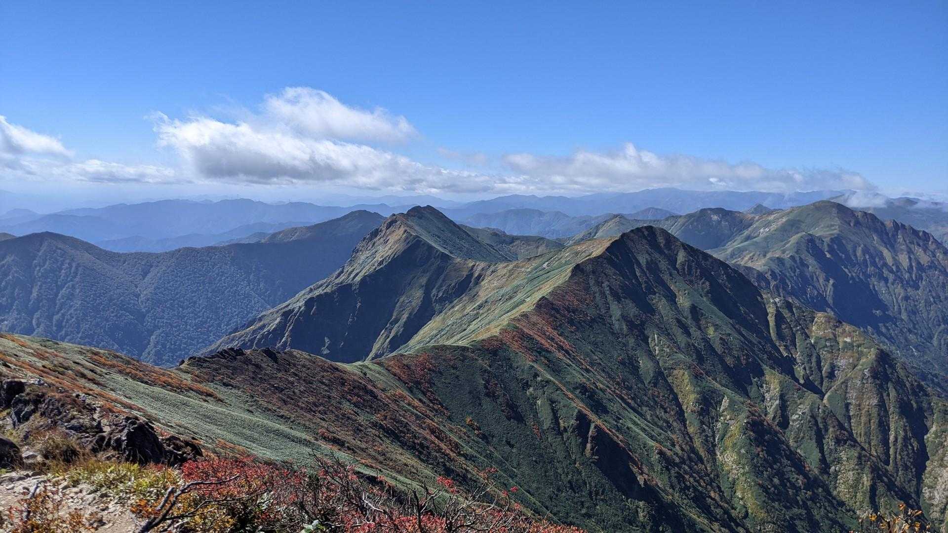 天神尾根コースの写真