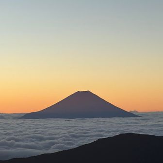 この日の富士山🗻も綺麗。