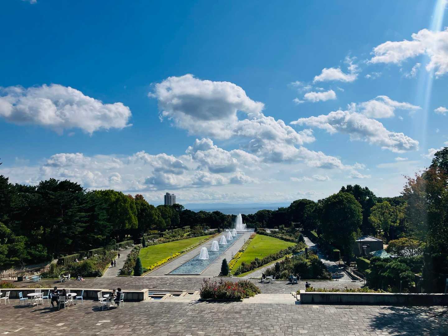 須磨離宮公園きれい！
