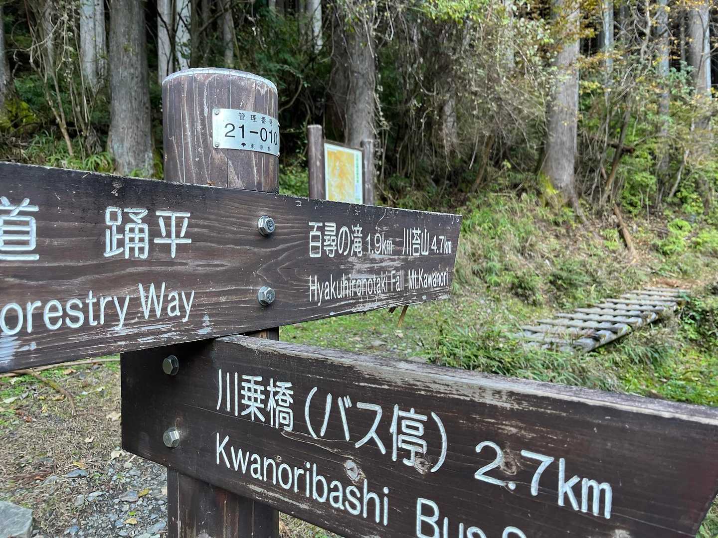 まずは百尋ノ滝を目指します