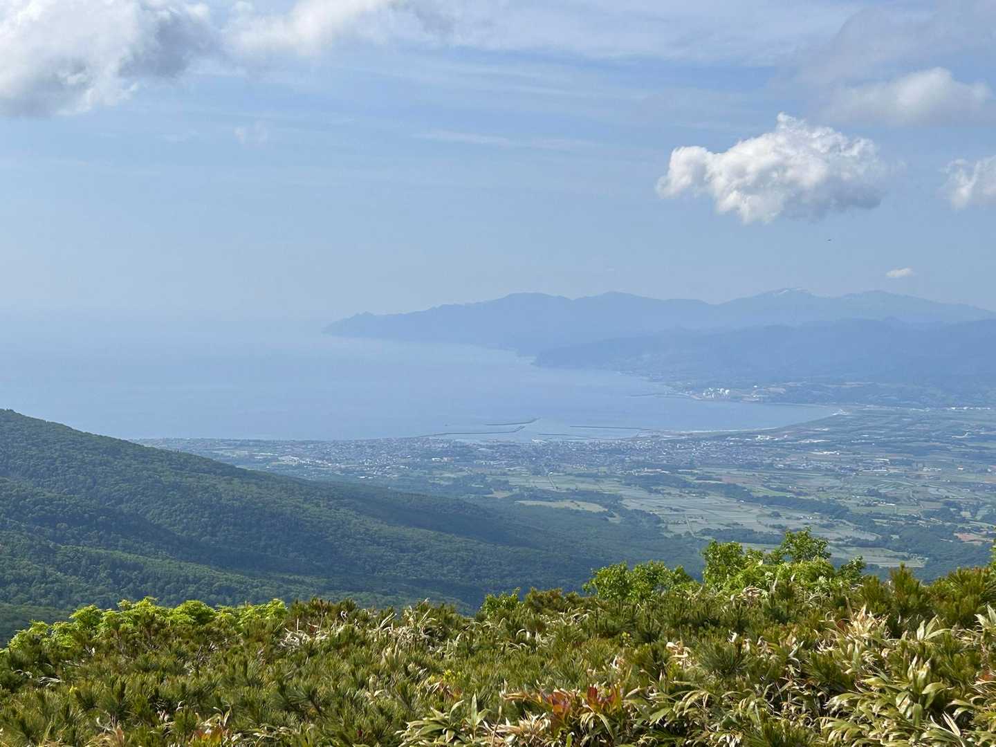 岩内の海。