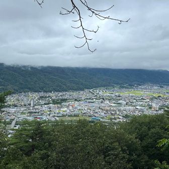 守屋山〜中央道方面