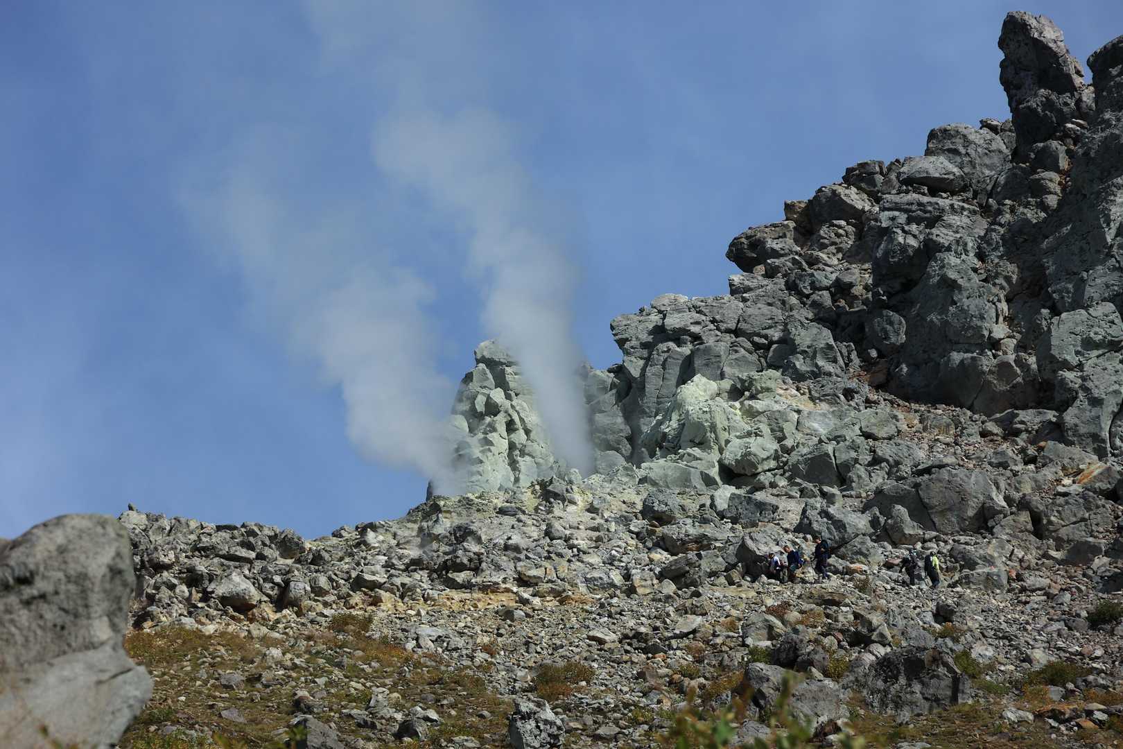 新中の湯登山口-焼岳-中尾峠-新中尾峠-河童橋 縦走コースの写真