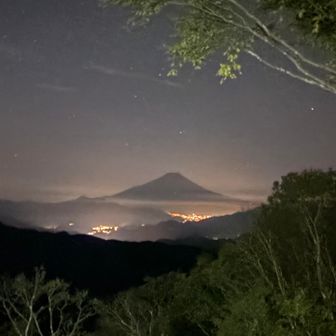 大沢山からの富士山
