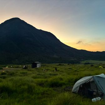 夕焼け小焼けを楽しむ。赤とんぼたくさんでした。