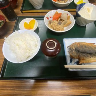アマゴのフライが美味。