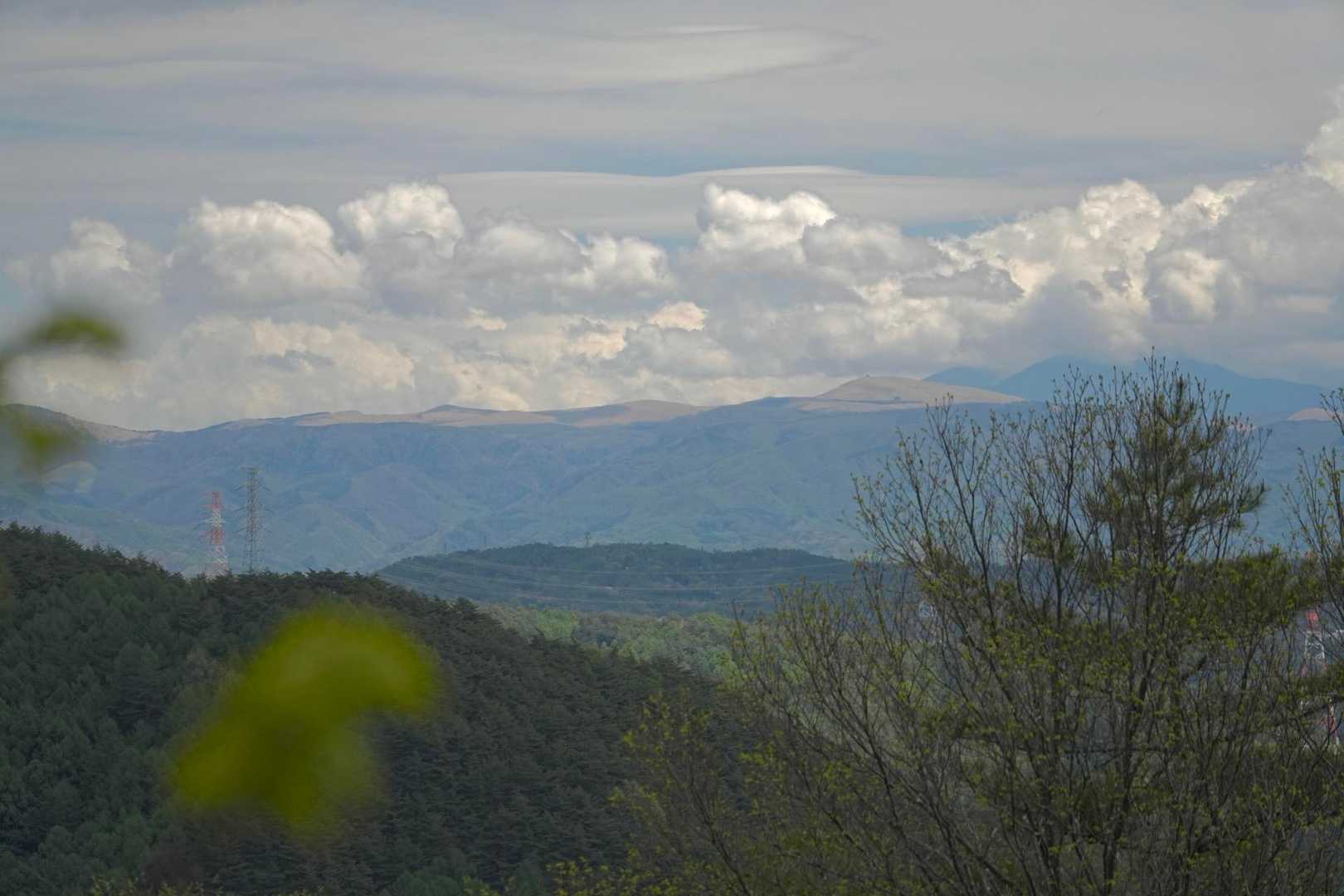霧訪山登山口-かっとり城址-霧訪山 往復コースの写真