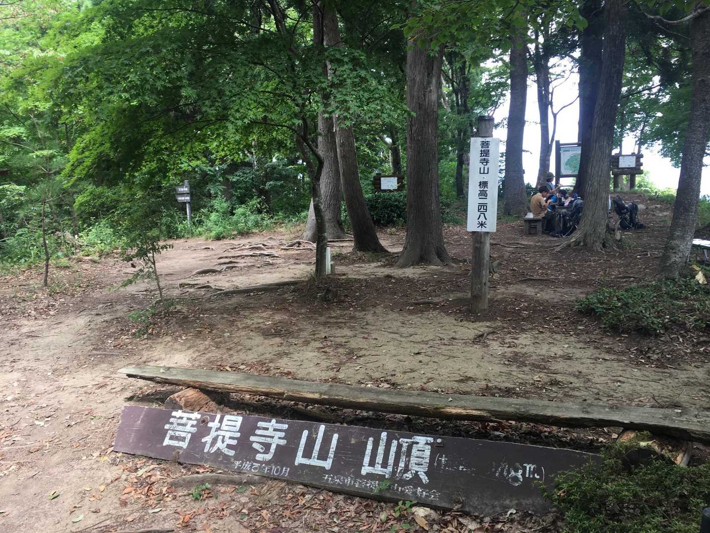菩提寺山山頂