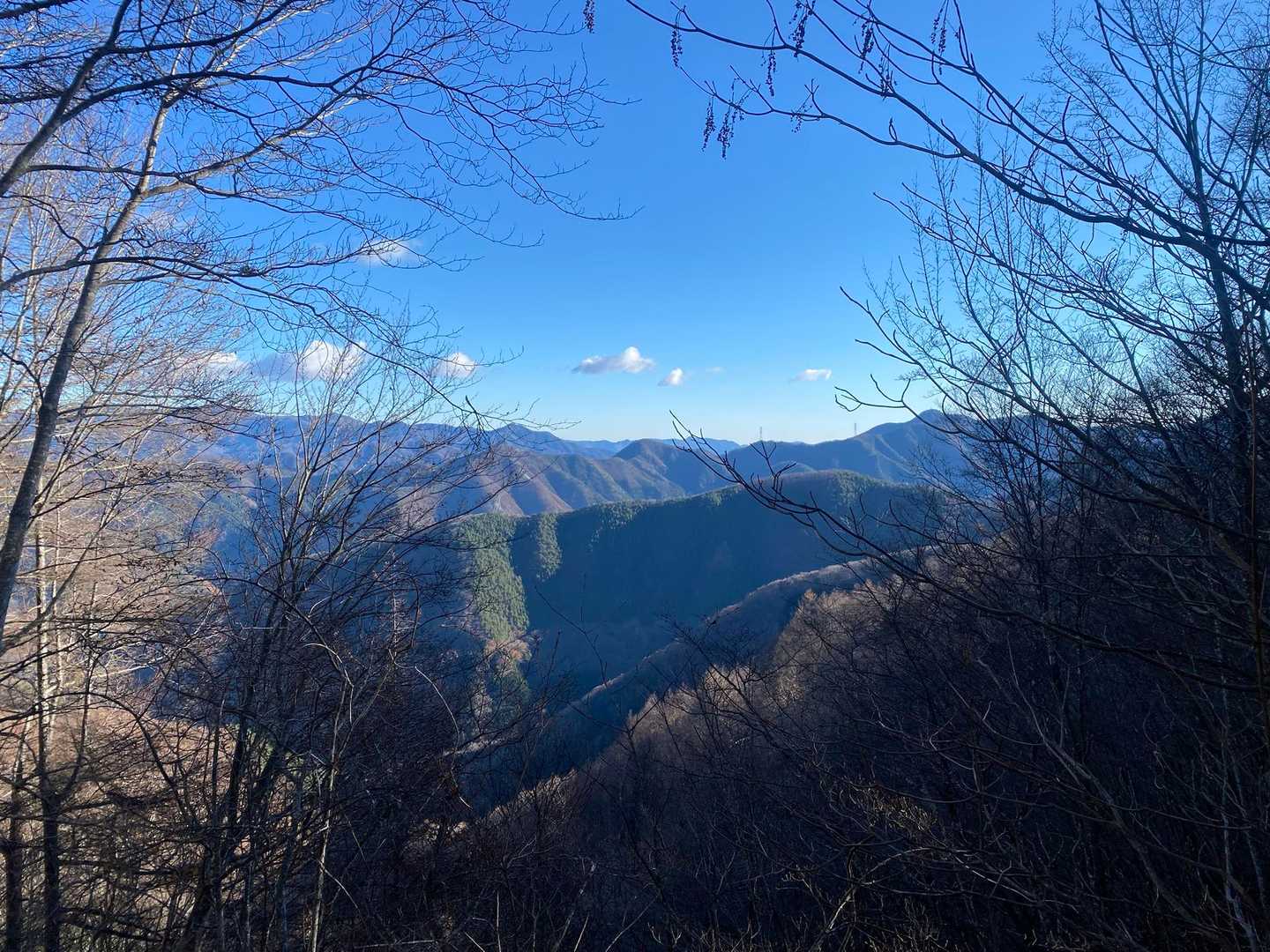 府駒山-釈迦ヶ岳-黒岳 縦走コースの写真