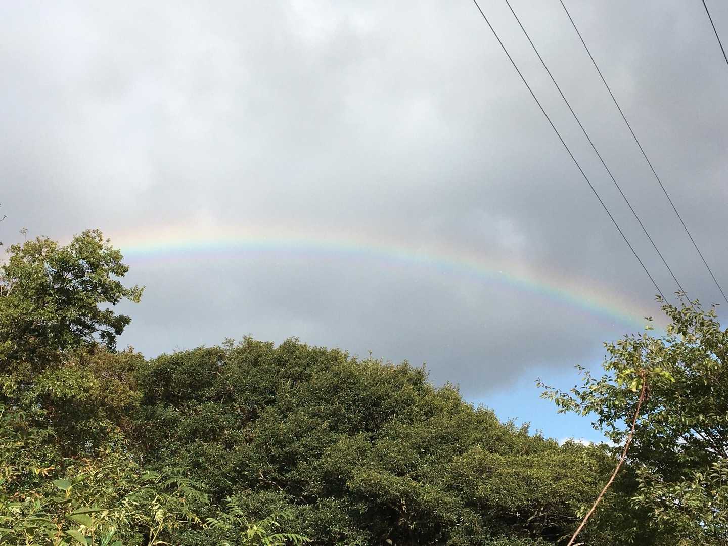 金鳥山付近にて🌈(๑>◡<๑)