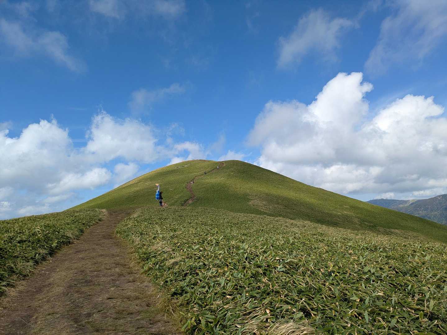 あの辺が山頂？
