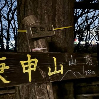 いつもの山標識