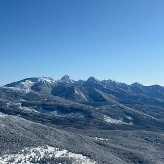 八ヶ岳も綺麗に見えてます