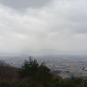 かなり雨風強くなり、視界不良😞