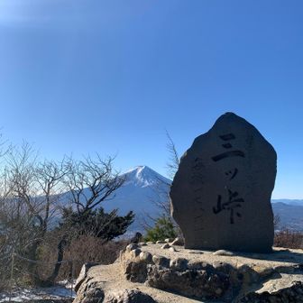逆光ですが、最高の景色😊