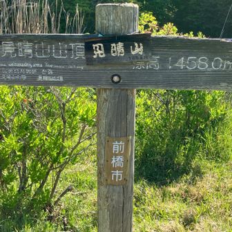 見晴らし台山頂は見晴らしはない