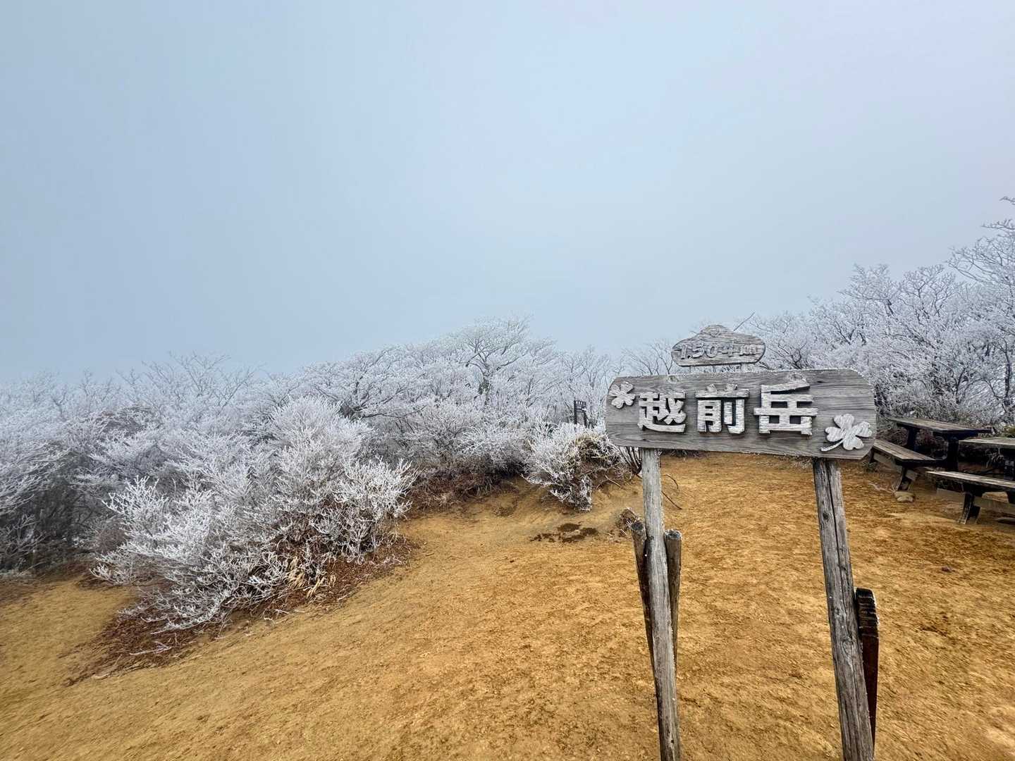 ガスガスで展望無し