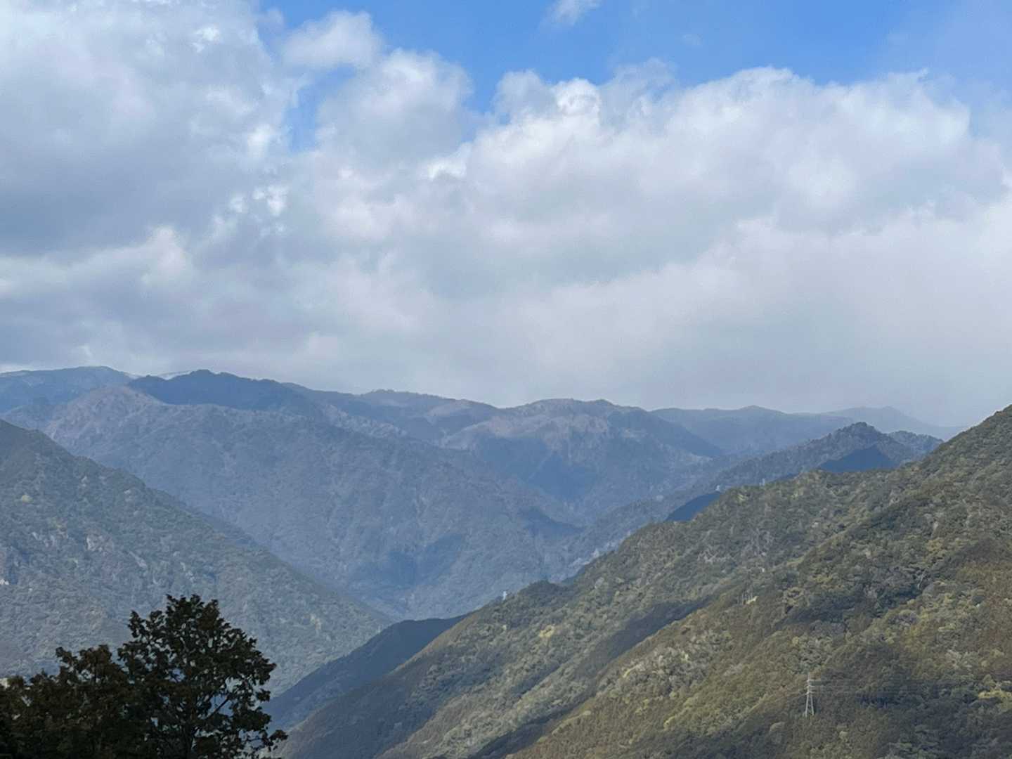 大台ヶ原方面
