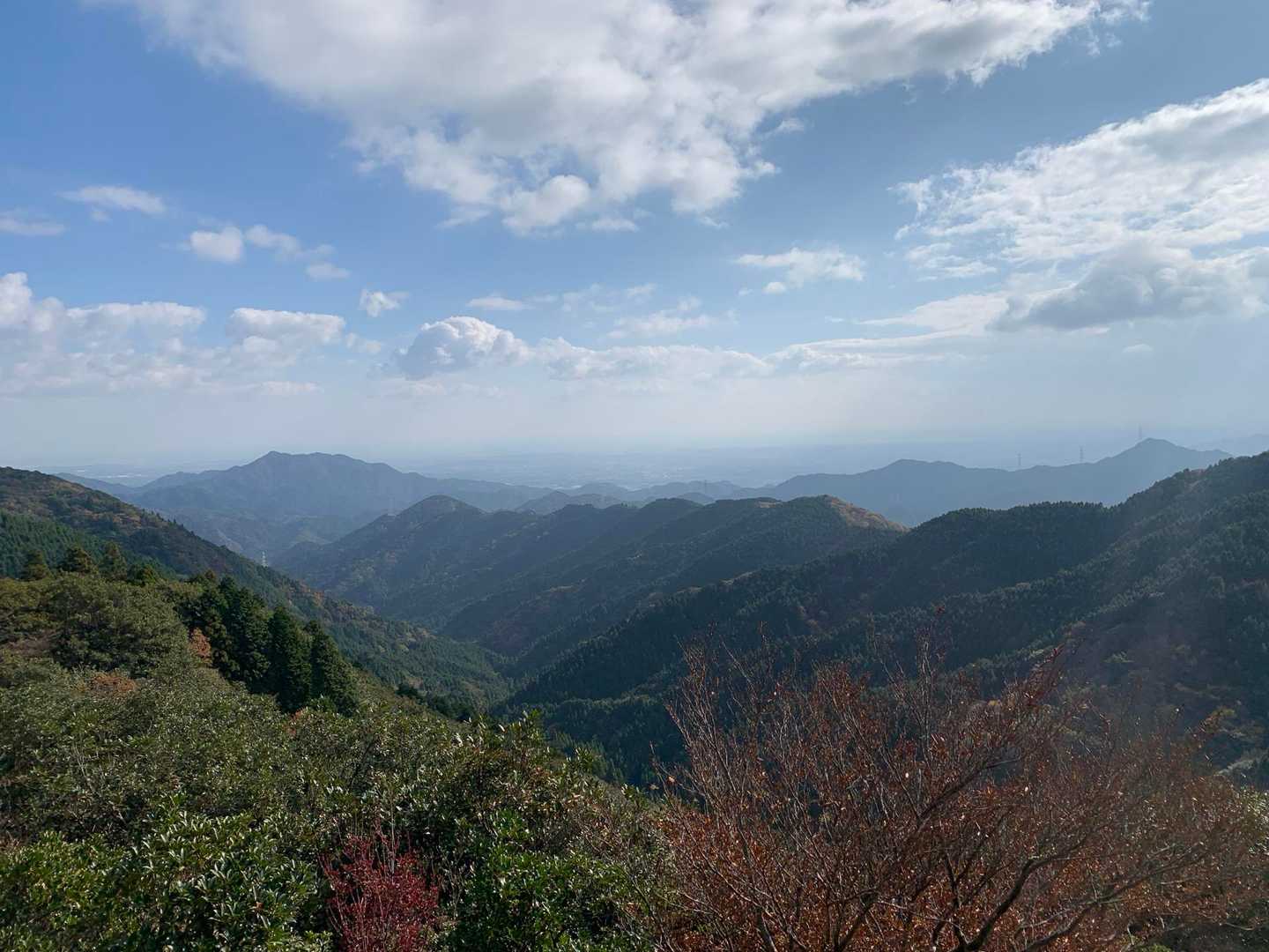 鈴鹿峠-高畑山登山口-高畑山-溝干山-坂下峠-三ツ頭山-那 縦走コースの写真