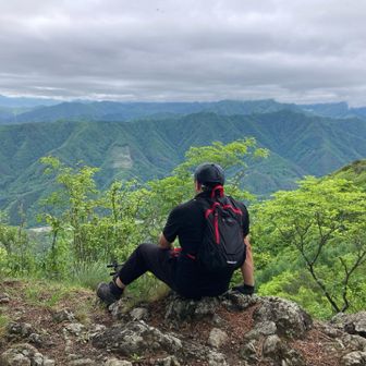 　美ヶ原方面は雲の中☁️