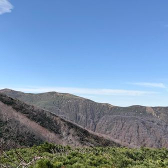 分岐からの和賀岳⛰️✨