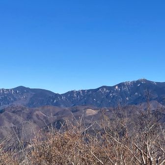 金峰山〜瑞牆山くっきり✨