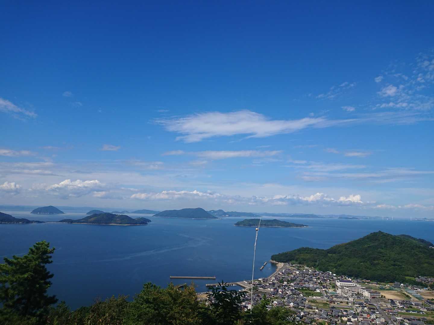 多島美✨ 瀬戸内海の美しさよ