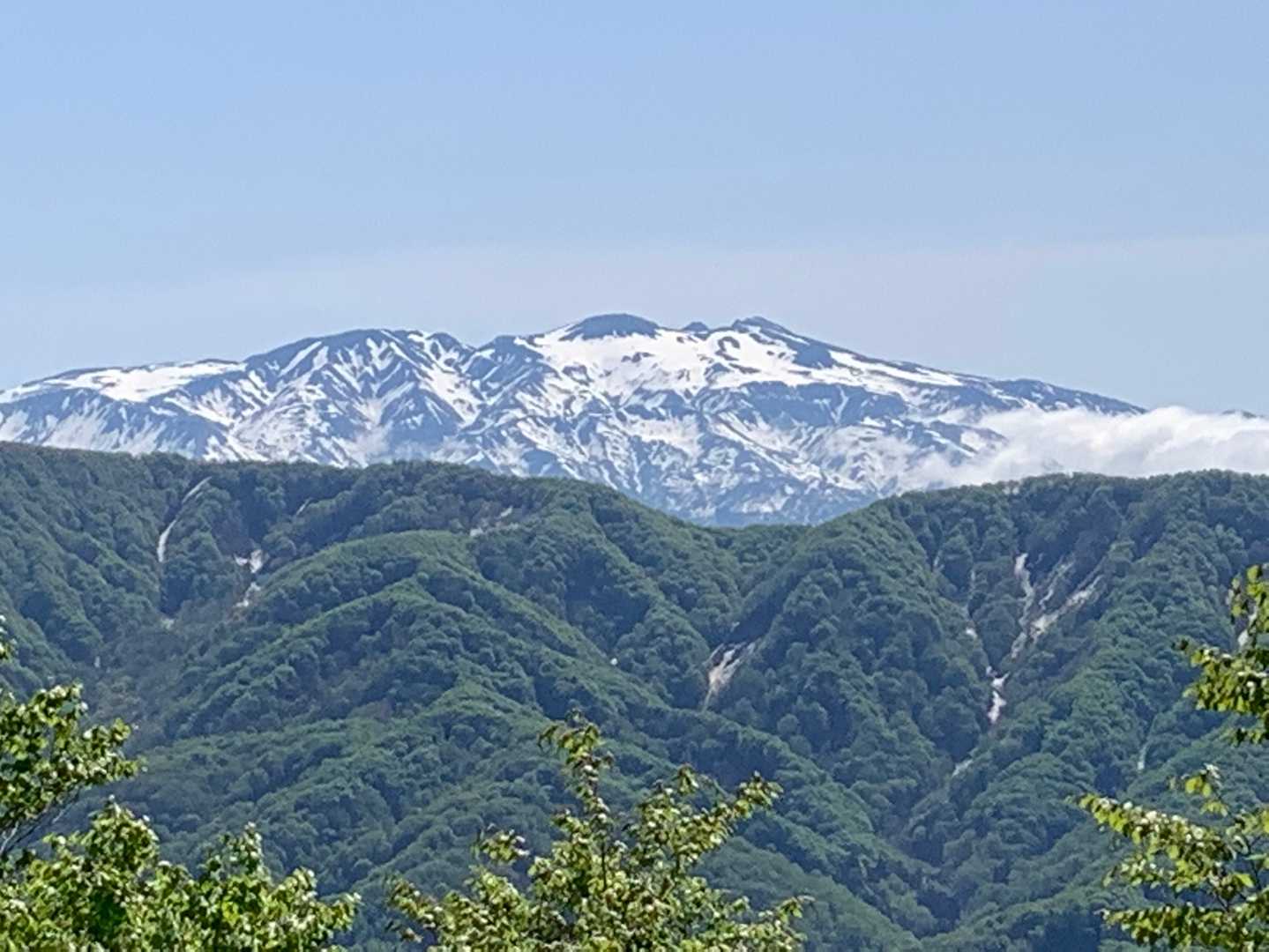 大汝　剣ヶ峰　御前ケ峰　クッキリ