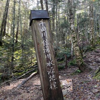 千曲　信濃　源流点　💧