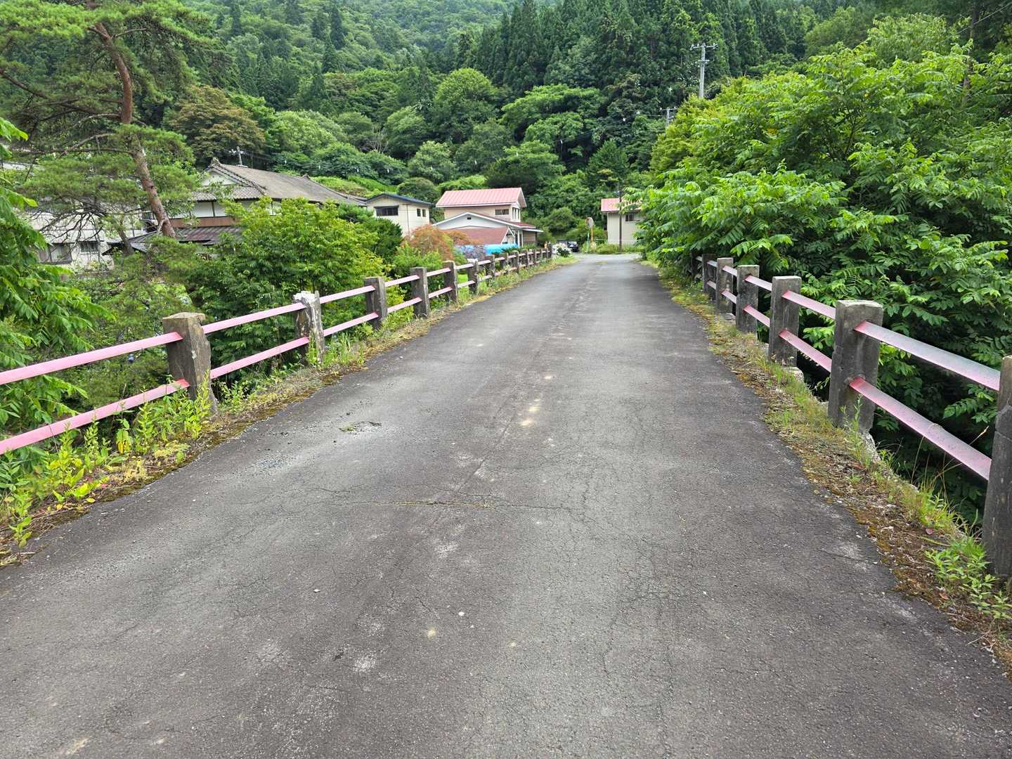 橋を渡って