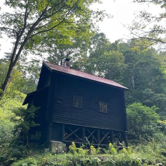 綺麗な山小屋