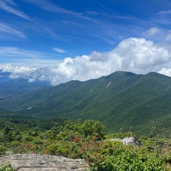 北奥千丈岳からの景色