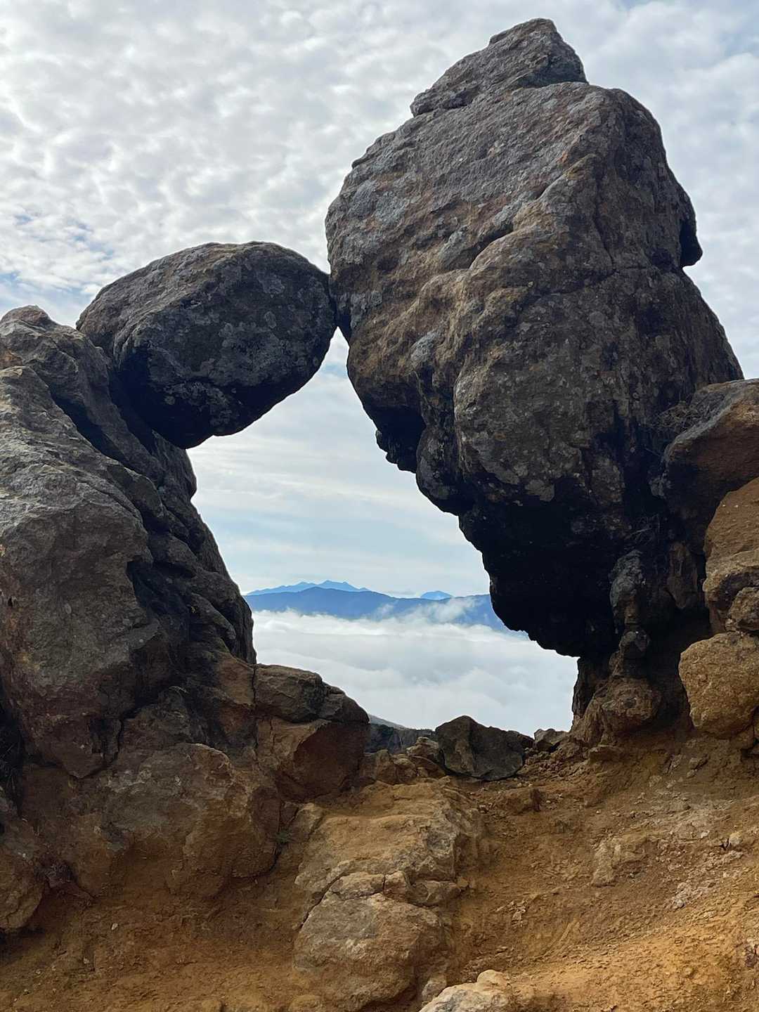 峠の茶屋登山口-朝日の肩-朝日岳 往復コースの写真