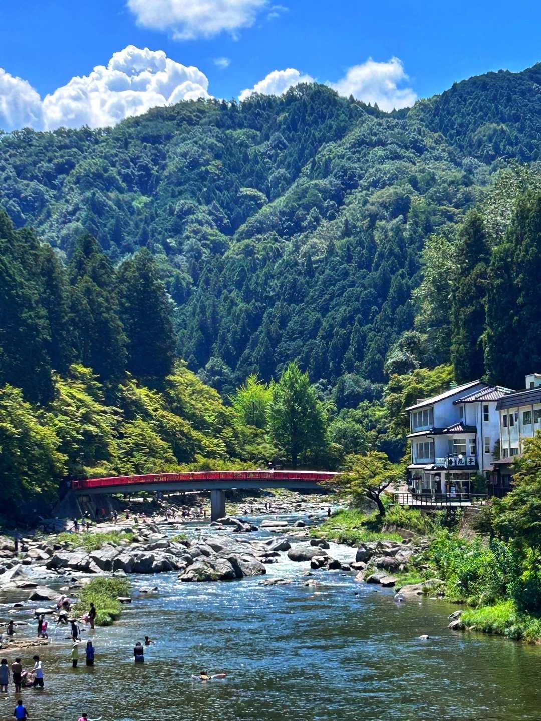 夏の香嵐渓🌳