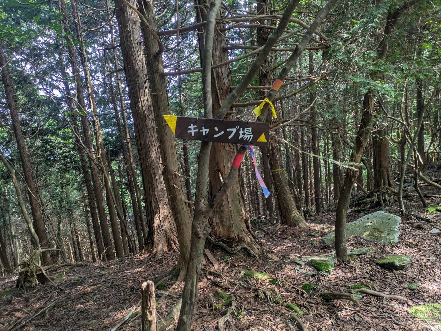 帰りはキャンプ場方面へ