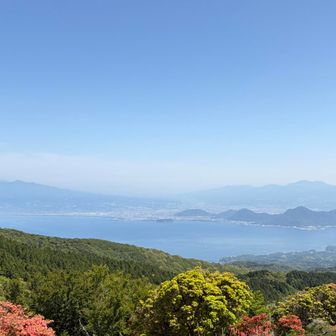金冠山山頂から