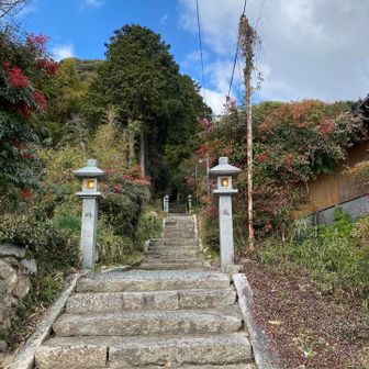 穏やかな天気。
山頂で地元の山友さん達と待ち合わせ♪