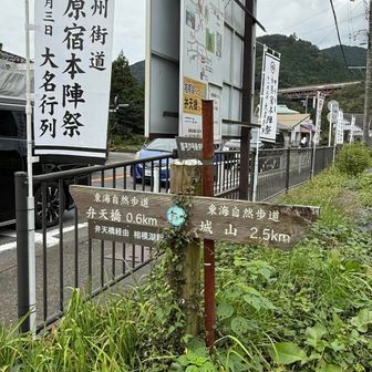 甲州街道も歩きたいですね。
来月また来よっと。