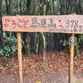 今日の最高峰、馬見山とうちゃこ。
3月ですが2つめの干支登山となりました。
この標識もいいなぁ。

だいたいイメージ通りの時間です。