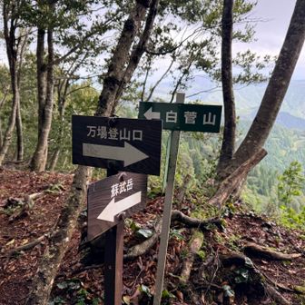 蘇武岳へ