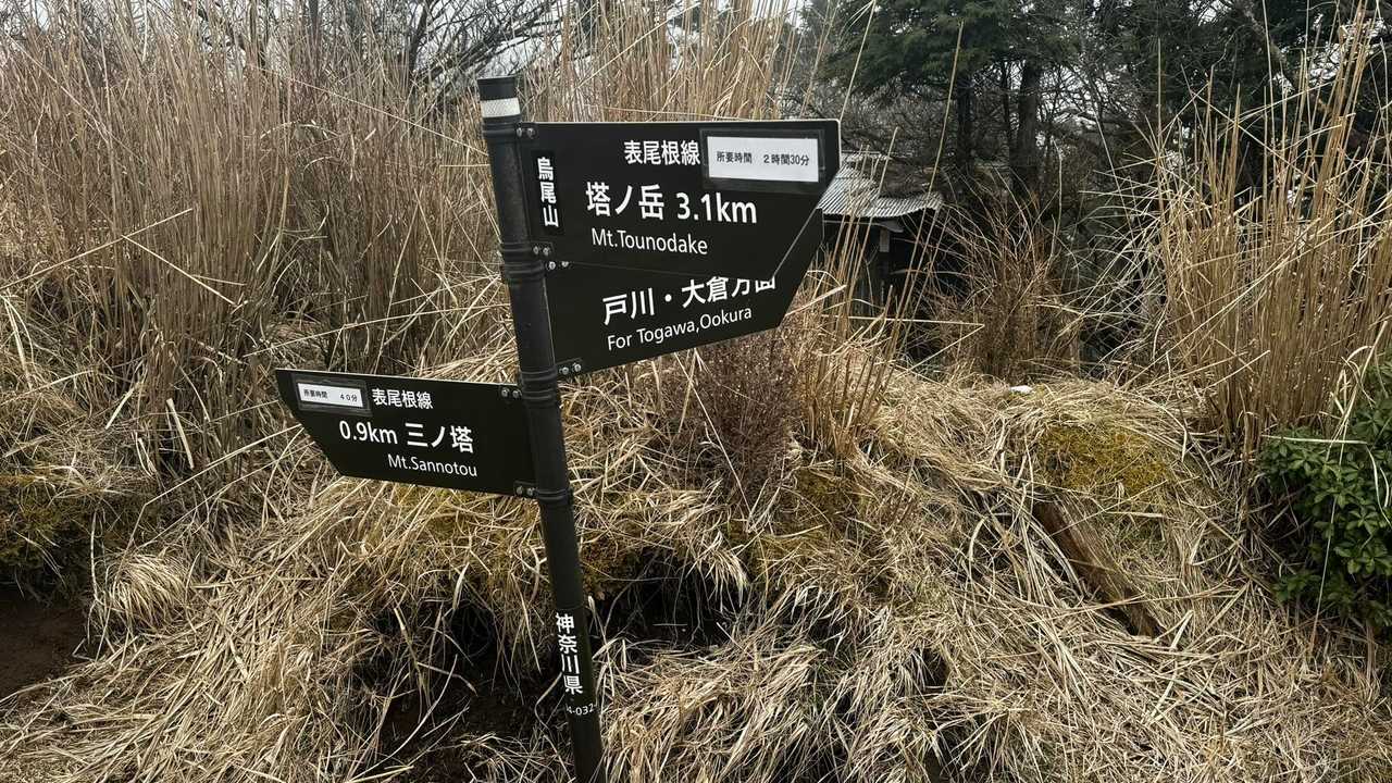 鍋割山・塔ノ岳・烏尾山縦走 の写真 45